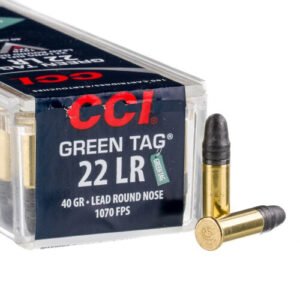 100 Rounds of .22 LR Ammo by CCI - 40gr LRN