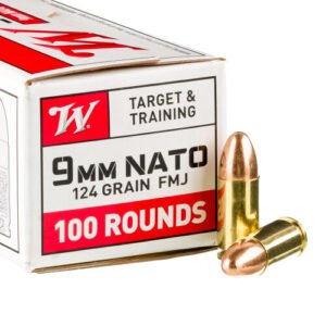 1000 Rounds of 9mm NATO Ammo by Winchester - 124gr FMJ