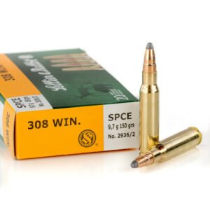 20 Rounds of .308 Win Ammo by Sellier & Bellot - 150gr SPCE