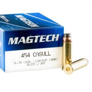 20 Rounds of .454 Casull Ammo by Magtech - 260gr SJSP
