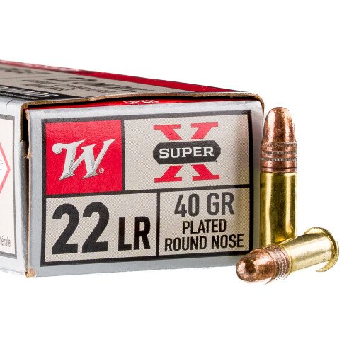 2000 Rounds of .22 LR Ammo by Winchester Super-X - 40gr CPRN