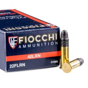 50 Rounds of .22 LR Ammo by Fiocchi - 40gr LRN