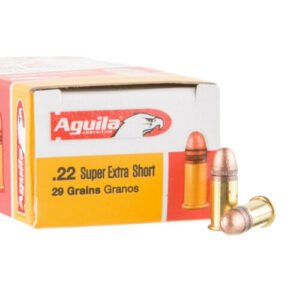 50 Rounds of .22 Short Ammo by Aguila - 29gr CPRN
