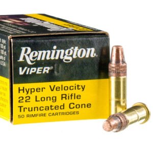 500 Rounds of .22 LR Viper Ammo by Remington - 36gr TC-SB