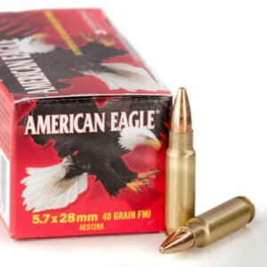 500 Rounds of 5.7x28 mm Ammo by Federal - 40gr FMJ