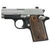 SIG SAUER P238 - 380 ACP SAS- Rosewood Grips - 6 Rd Magazine - Night Sights