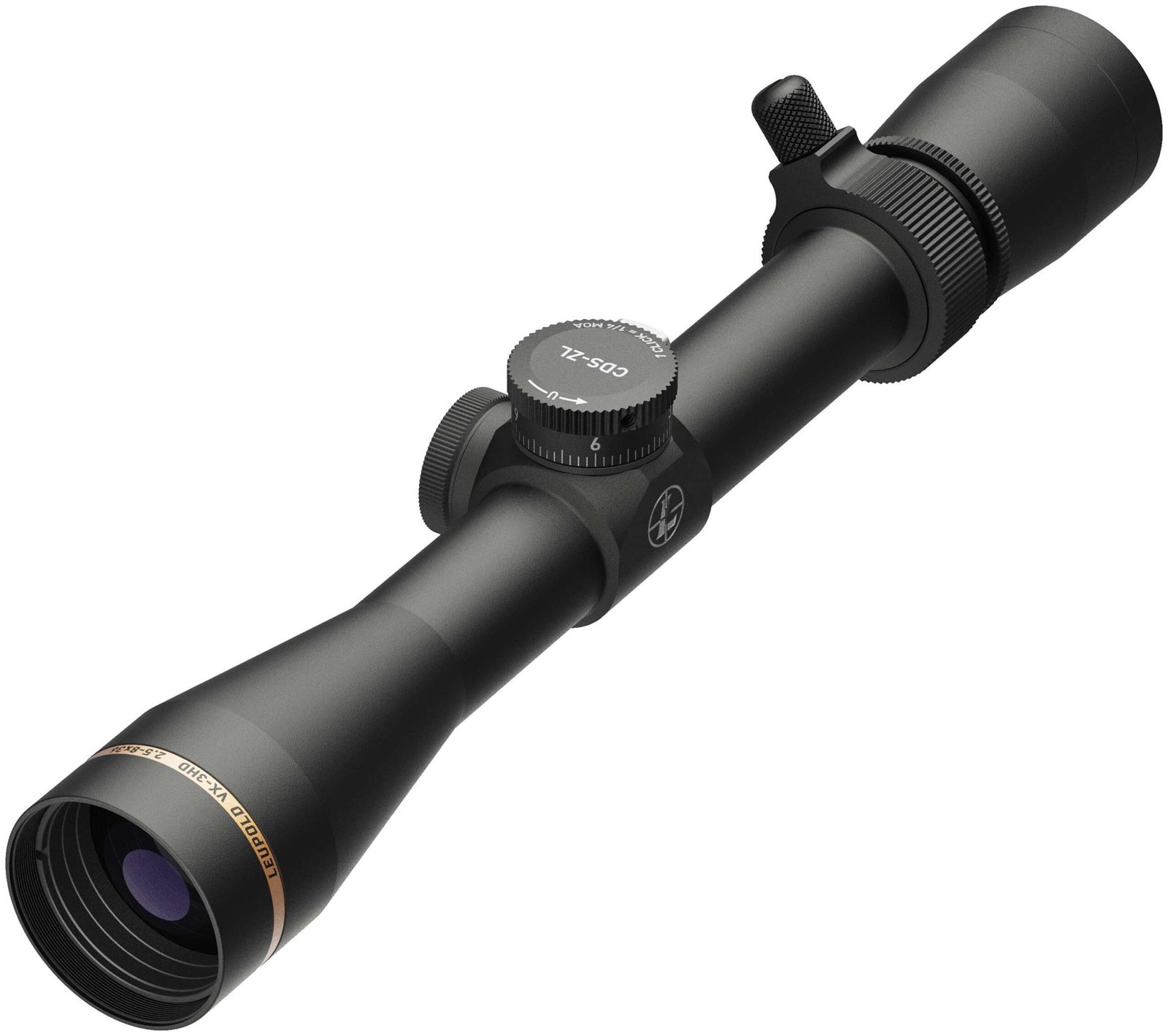 Leupold VX-3HD 2.5-8x36mm Rifle Scope, 1" Tube, Second Focal Plane (SFP)