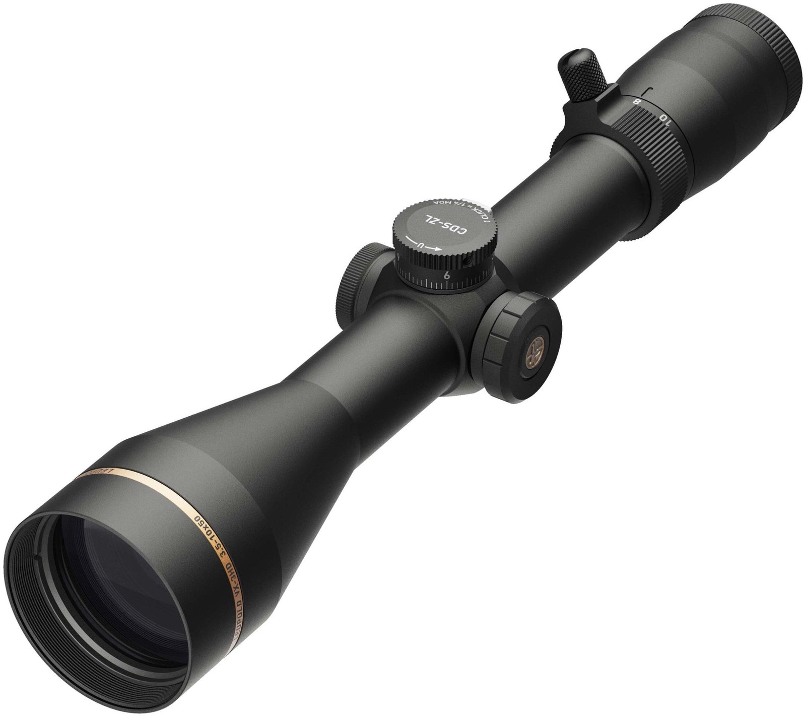 Leupold VX-3HD 3.5-10x50mm Rifle Scope, 30 mm Tube, Second Focal Plane (SFP)
