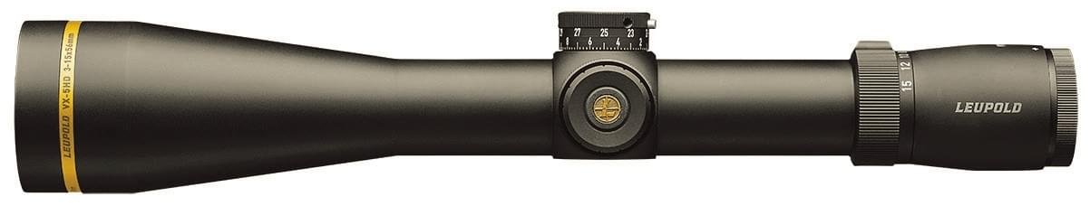 Leupold VX-5HD 3-15x56mm Rifle Scope, 30 mm Tube, Second Focal Plane (SFP)
