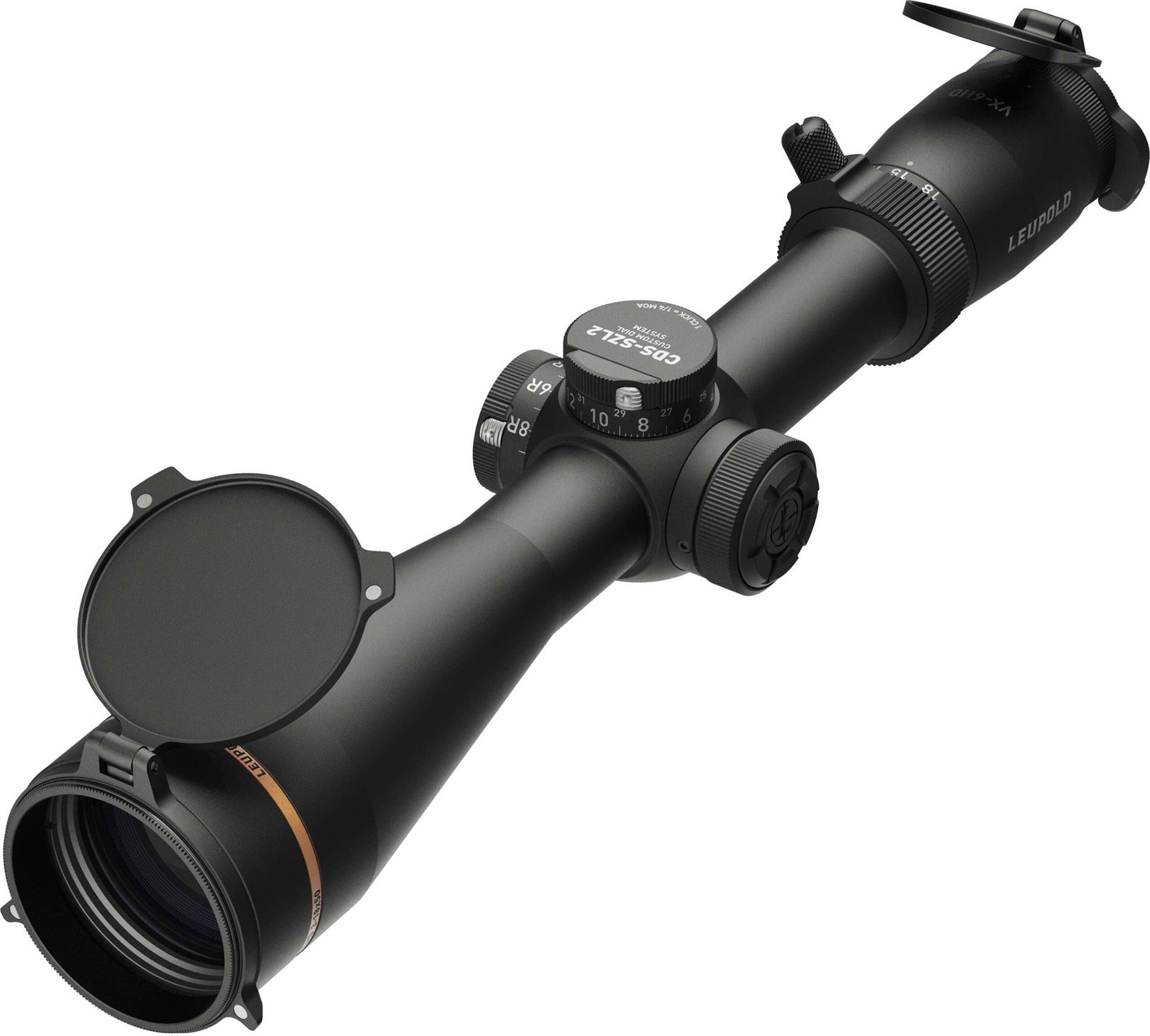 Leupold VX-6HD Gen 2 3-18x50 30mm Tube CDS-SZL2 Rifle Scope, Second Focal Plane