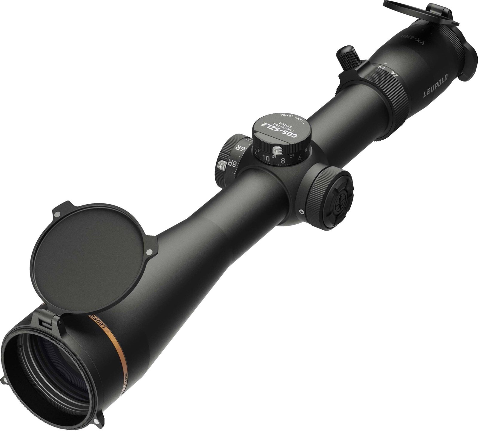 Leupold VX-6HD Gen 2 4-24x52 34mm Tube CDS-SZL2 Rifle Scope, Second Focal Plane