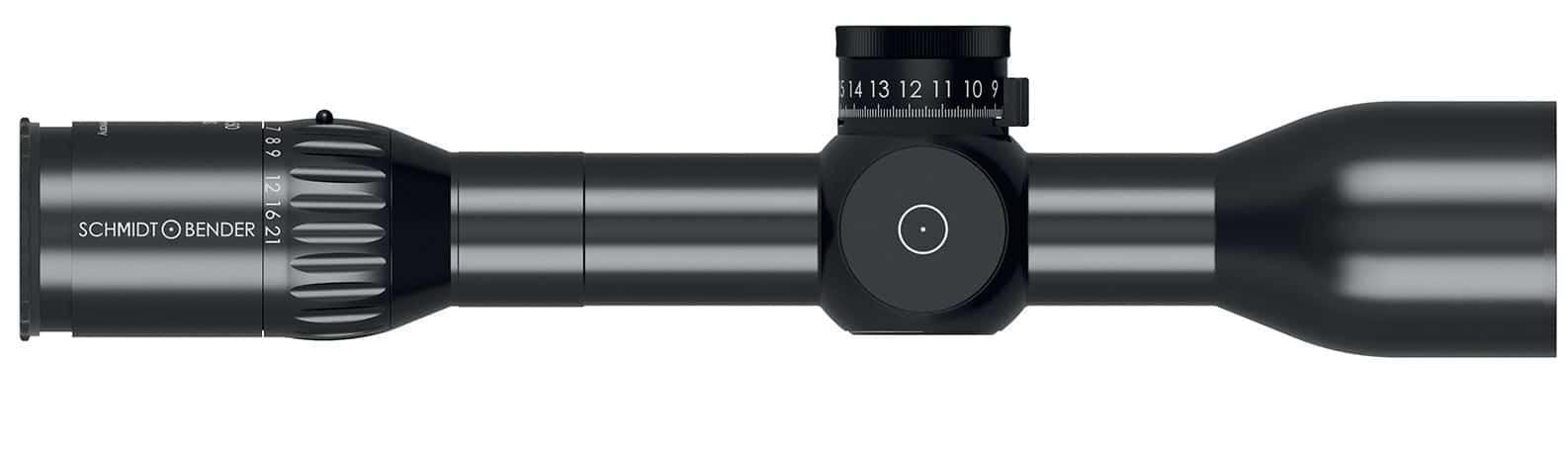 Schmidt & Bender EXOS 3-21x50 Illuminated SFP D7 1cm cw (Meters) Rifle Scope