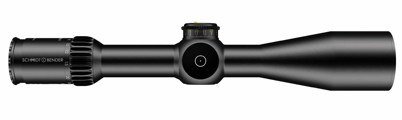 Schmidt & Bender PM II 6-36x56 High Performance LPI Illuminated FFP P5FL 1cm cw DT27 MTC CT / ST ZC CT Rifle Scope