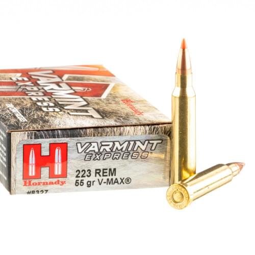 200 Rounds of .223 Ammo by Hornady - 55gr V-Max