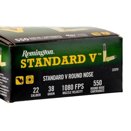 6600 Rounds of .22 LR Ammo by Remington Standard V - 38gr LRN